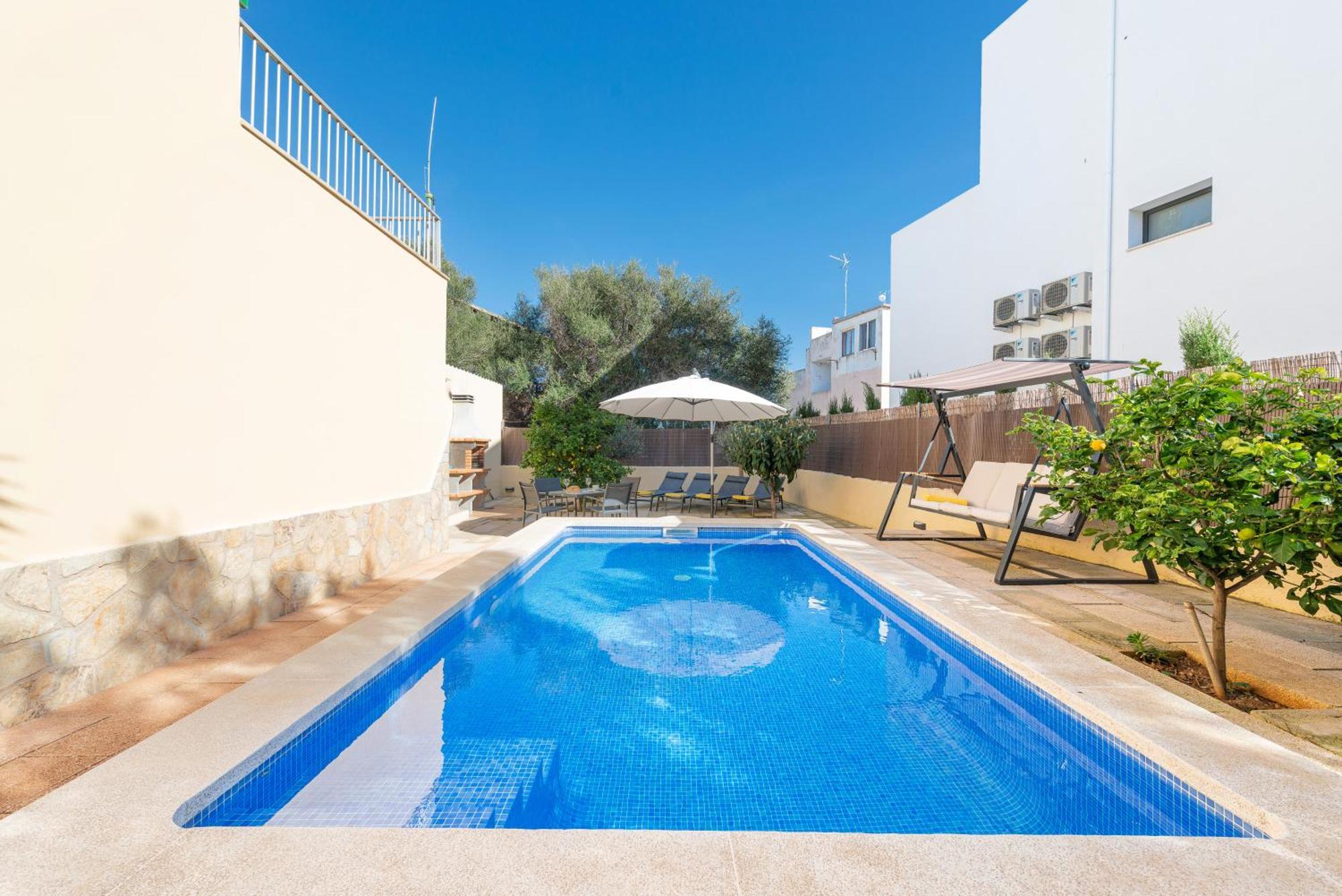 Tradicional Villa Calamar 7 Puerto Colom Kültér fotó